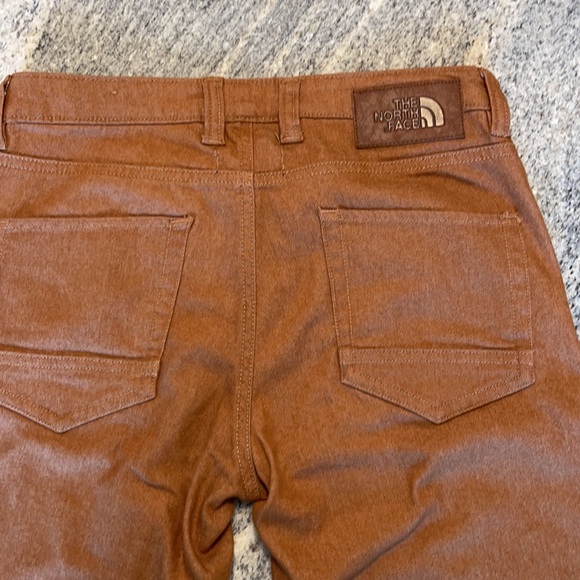 THE NORTH FACE BROWN SHIMMER SKINNY JEANS SZ 2 - Picture 2 of 8